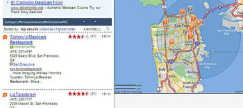 un module intégré dans yahoo local