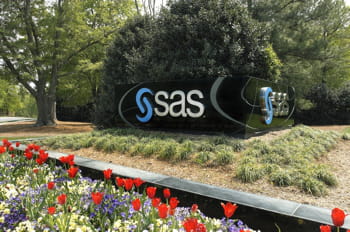 le siège de sas, en caroline du nord.
