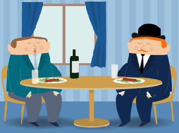 au restaurant il faut oublier ses premiers rudiments de politesse française
