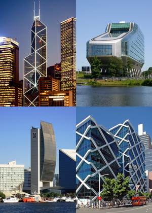 la hauteur et l'audace architecturale des grandes banques, une question de