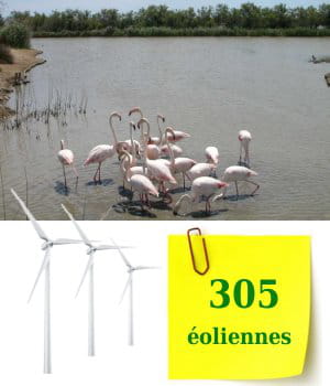 le languedoc-roussillon est la 3e région de france en nombre d'éoliennes.