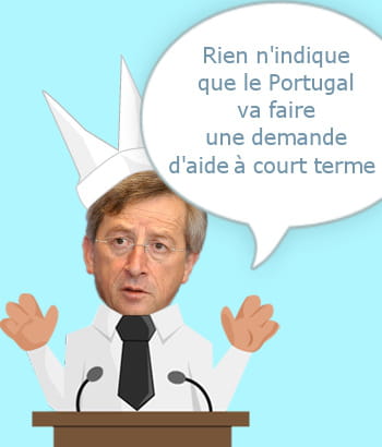 jean-claude juncker, président de l'eurogroupe, le 25 mars 2011.