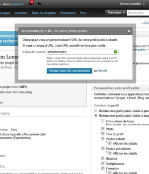 choisissez l'url qui se rapproche le plus de votre nom.