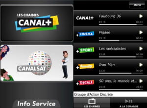 l'application canal+, filiale de vivendi