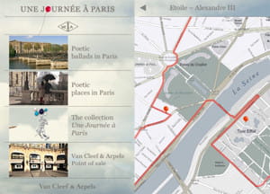 l'application iphone de van cleef & arpels