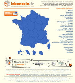 capture d'écran leboncoin.