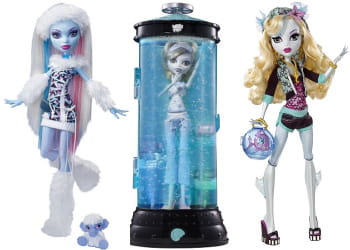 les poupées monster high.