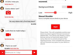 programmez l'autodestruction de vos messages.