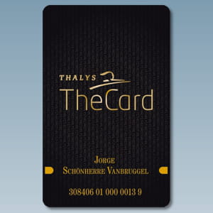 la carte the card de thalys.