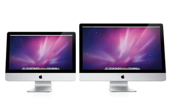 les derniers imac disponibles fin 2009