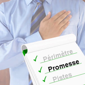 rappelez ce à quoi votre chef s'était engagé.
