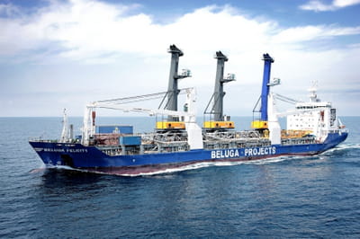 le beluga felicity, un des navires de beluga shipping qui reliera dès 2009
