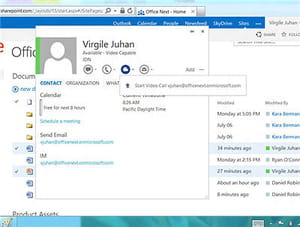 on retrouve exactement la même interface sur pc que sur la tablette (mêmes