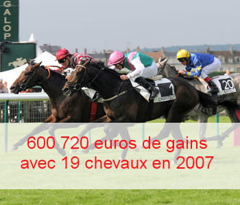 une course à chantilly.