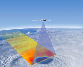 le drone chasseur de cyclones.