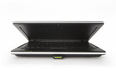 la g-key se glisse à l'avant du portable