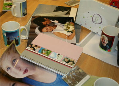 les différents produits que propose photobox en impression numérique