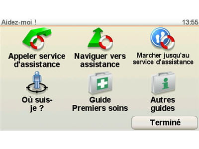 menu sos