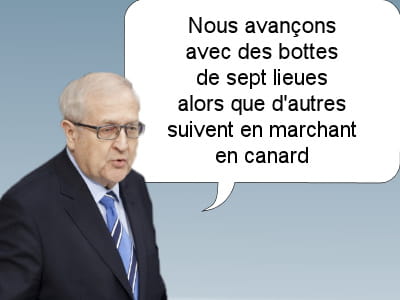 rainer brüderle, ministre de l'economie allemand, le 19 janvier 2011.