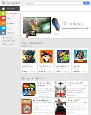 5ème : google play à +162%