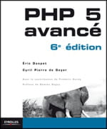 l'ouvrage 'php 5 avancé - 6e édition' d'eric daspet et cyril pierre de geyer est