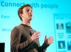 mark zuckerberg, fondateur et pdg de facebook