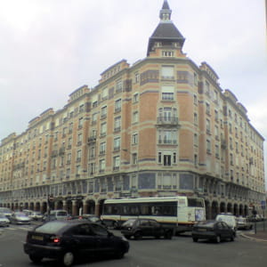 le centre-ville de tourcoing.