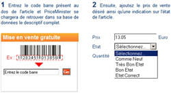 interface priceminister