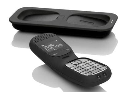 téléphone fixe aux lignes épurées