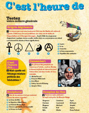 comme dans ceux pour les enfants, le cahier de vacances passeport adultes mise