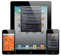 le système ios d'apple équipe l'iphone et l'ipad.