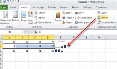 dans la version excel d'office 2007, il fallait installer une extension pour