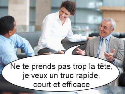 bâcler ou ne pas bâcler, telle est la question.