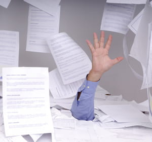 ne vous laissez pas submerger par le travail.