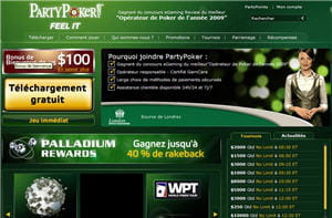 partypoker se classe 2ème