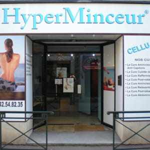 une façade du réseau de franchises hyperminceur.