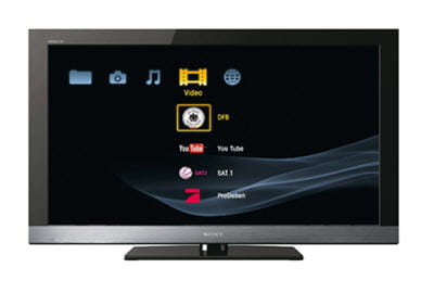 le téléviseur sony kdl ex 500 46 pouces.