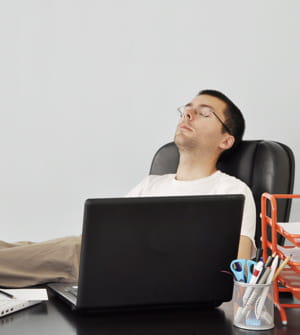 relâcher votre posture est mauvais pour votre dos.