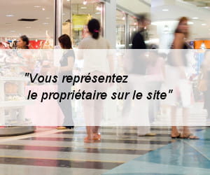 directeur de centre commercial.