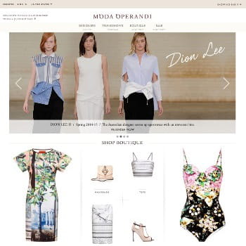 moda operandi, les défilés avant qu'ils ne soient en vente