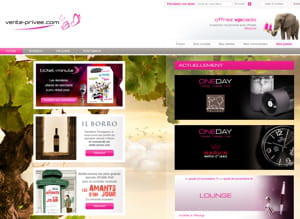 le trafic mensuel de vente-privee.com se porte à 6,4 millions de visiteurs