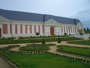 un jardin à les herbiers, en vendée.