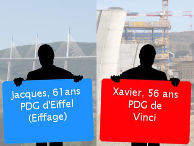 les deux frères travaillent pour des groupes de btp concurrents.