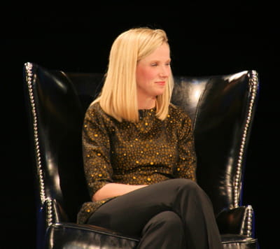 marissa mayer est ceo de yahoo! depuis l'été 2012.