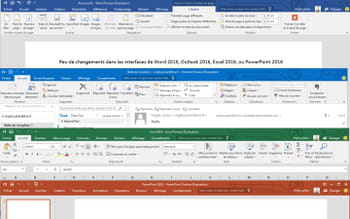 les utilisateurs d'office 2013 pourront observer quelques changements dans les