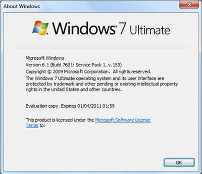 les premières versions du sp1 de windows 7 circulent sur internet depuis le mois