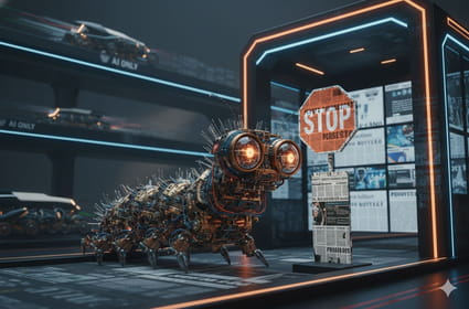 Face à l'assaut des IA, les éditeurs bloquent pour mieux négocier