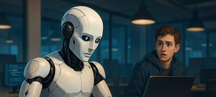 &quot;Elle est meilleure qu'un jeune en sortie d'&eacute;cole&quot;&nbsp;: comment l'IA plombe l'emploi des d&eacute;veloppeurs juniors