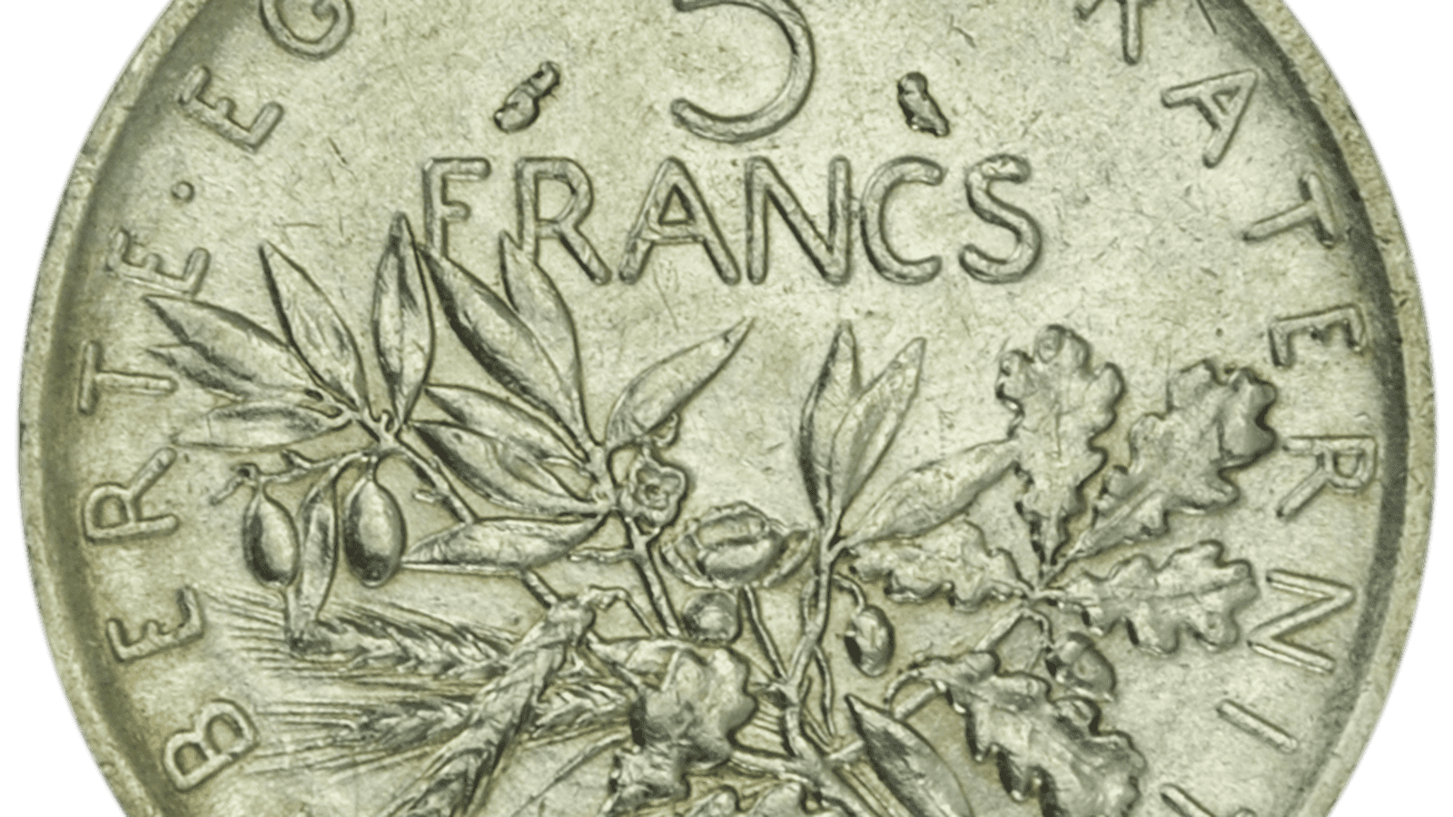 Une 5 francs semeuse