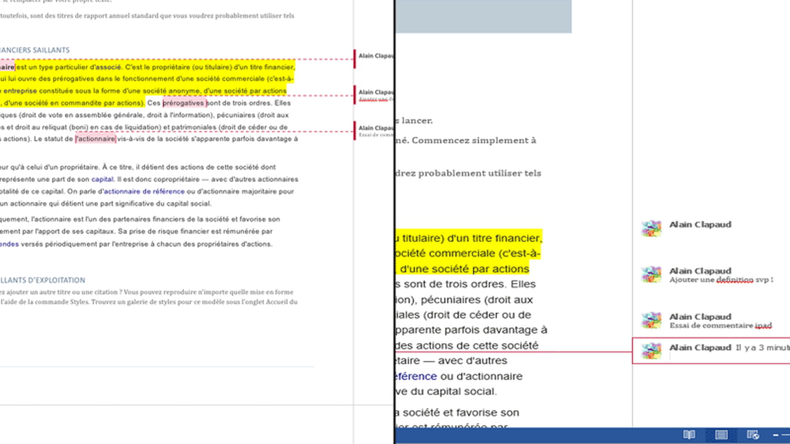 Annotations